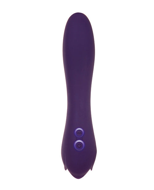 Masajeador de doble punta Thorny Rose - Morado