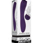 Masajeador de doble punta Thorny Rose - Morado