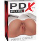 PDX Plus Perfect 10 Masturbateur Anal et Vaginal Tan