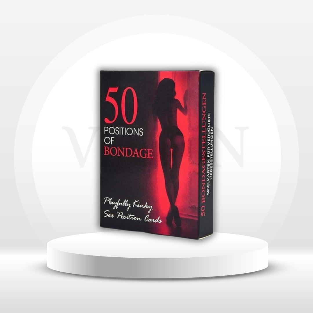 Cartas de Posiciones Sexuales BDSM de VelvetDare