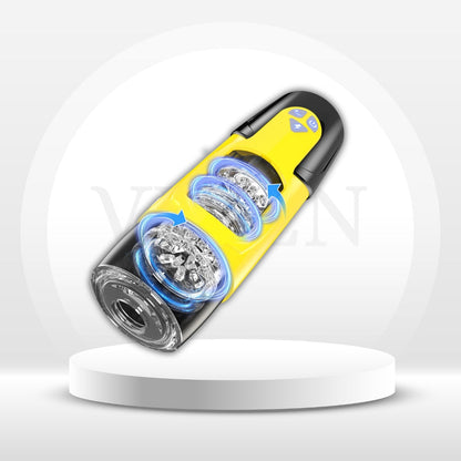 WhirlDrive Thrusting Rotating Male Stroker LCD Display