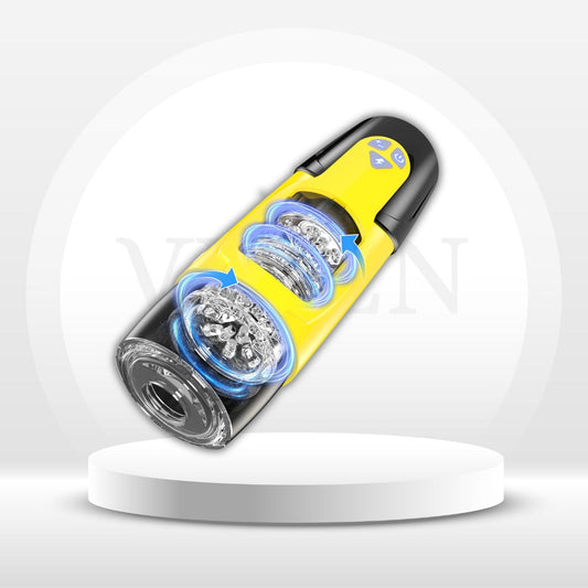 WhirlDrive Thrusting Rotating Male Stroker LCD Display