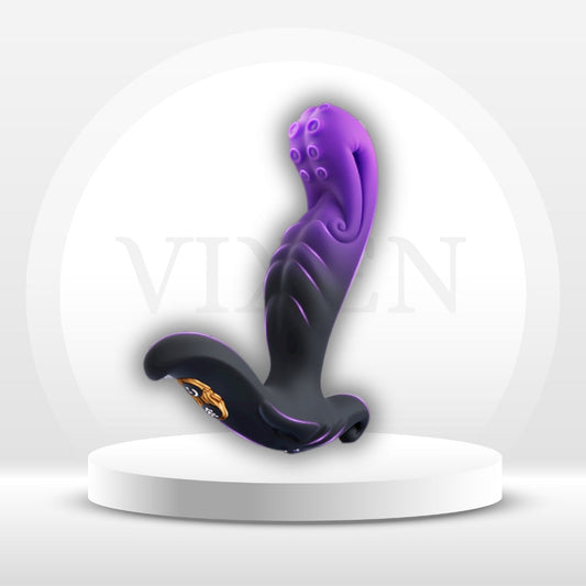 Masajeador de Próstata Ondulante SerpentWave con Control por Aplicación