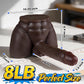 OnyxFlex Black Male Sex Doll Torso 7.8in Dildo 8LB