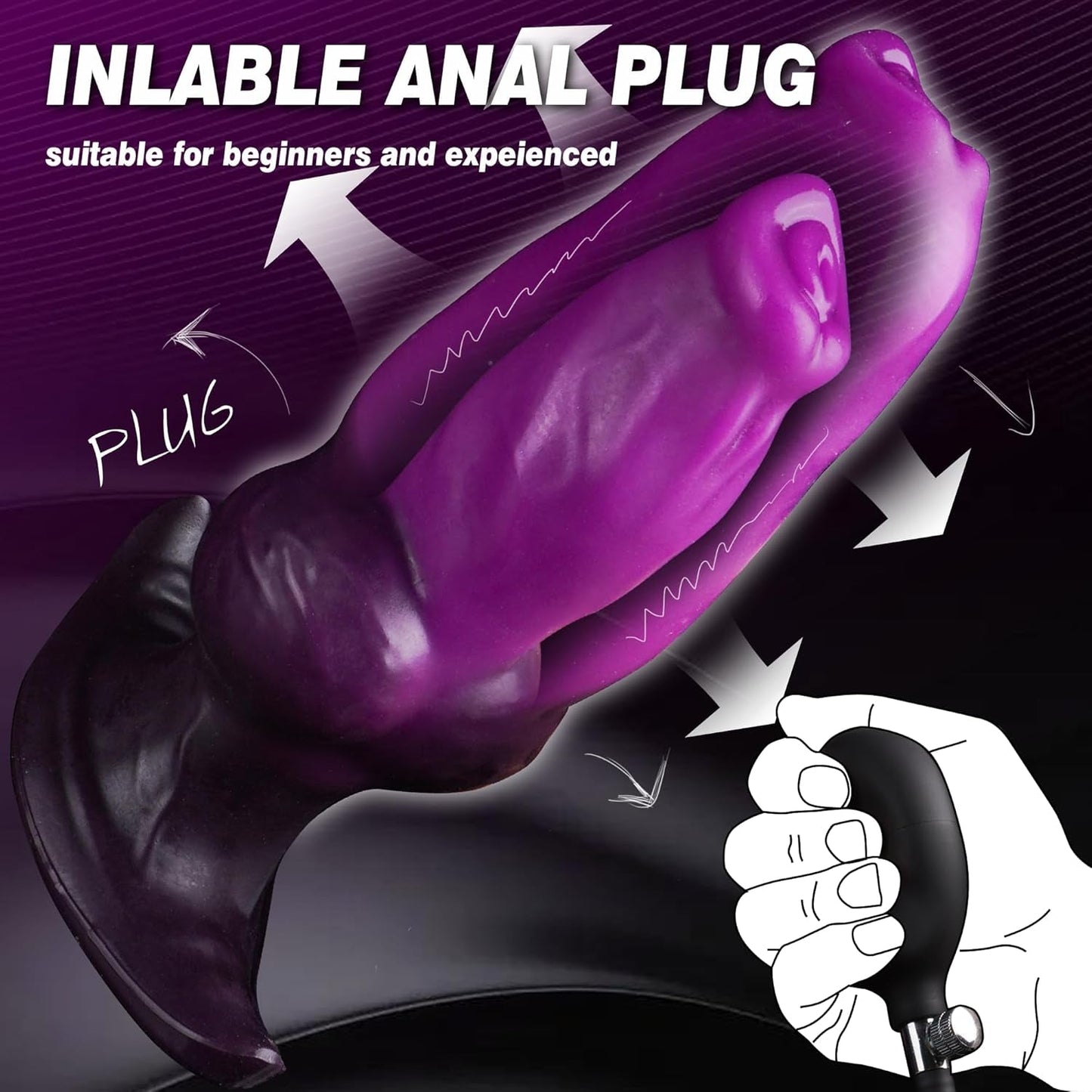 KnotBloom Consolador Hinchable Fantasy