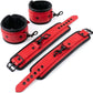 CrimsonGrip Red Adjustable Spreader Bar with Furry Straps