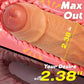 UncutTitan 10” Foreskin Realistic Silicone Dildo with Suction Cup