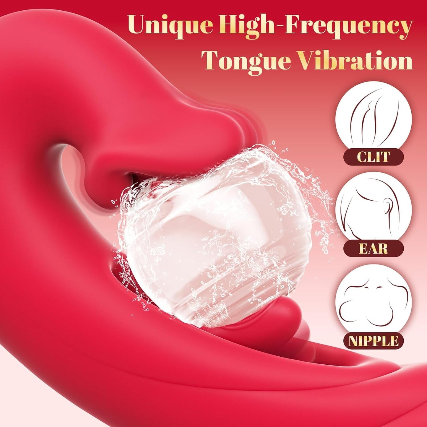 Vibrador TriMode Rabbit 3 en 1 Lengua Vibratoria 30 Modos