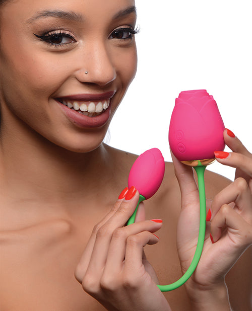 Inmi Bloomgasm Rosa Chupadora y Roseta Vibratoria
