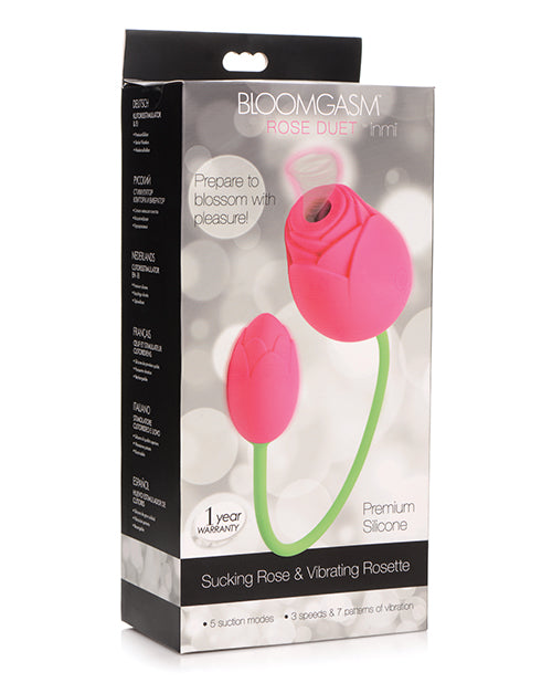 Inmi Bloomgasm Rosa Chupadora y Roseta Vibratoria