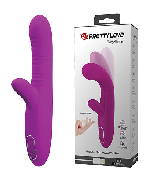 Vibrador para el Punto G Angelique Come Hither - Fucsia