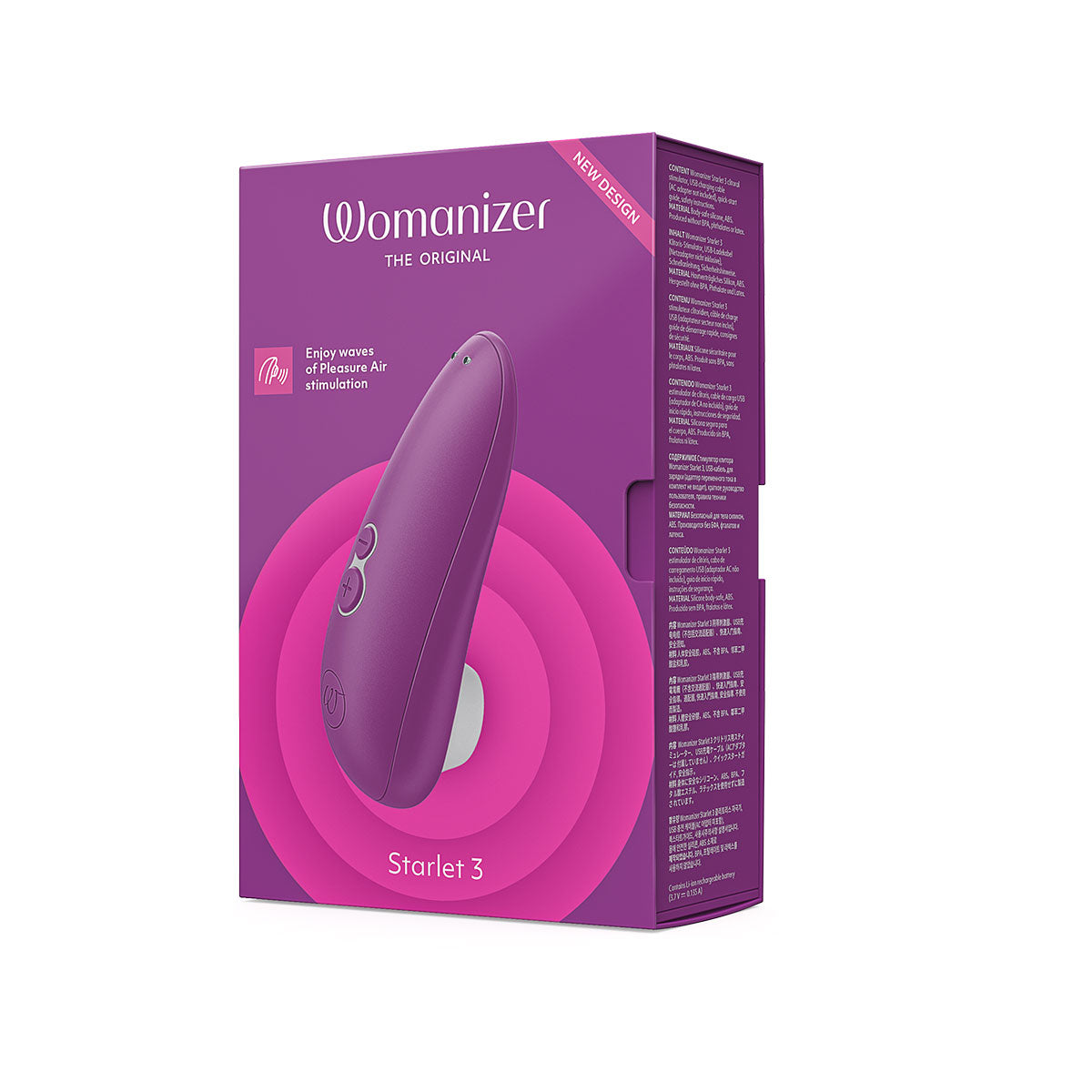 Womanizer Starlet 3 Estimulador Clitoriano con Tecnología Pleasure Air