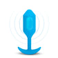 b-Vibe Vibrating Snug Plug 3 L Blue
