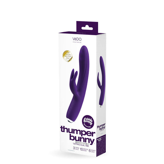 VeDO Thumper Bunny Vibreur double stimulant - Violet profond