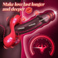 RoseTriad 3 Motor Cock Ring Clit Stimulator 7 Modes Silicone