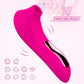 RoselleVibe Varita Vibrador Rosa 10 Modos Impermeable Silencioso