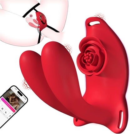 VelmoraSync App Vibrador Remoto Usable Punto G para Parejas