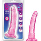B Yours Plus consolador Lust n' Thrust de 7.5" rosa