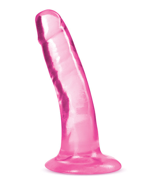 B Yours Plus Dildo rígido y placentero de 5,5" - Rosa