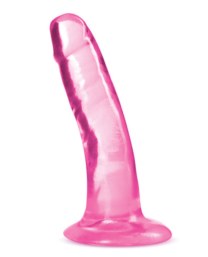 B Yours Plus Dildo rígido y placentero de 5,5" - Rosa