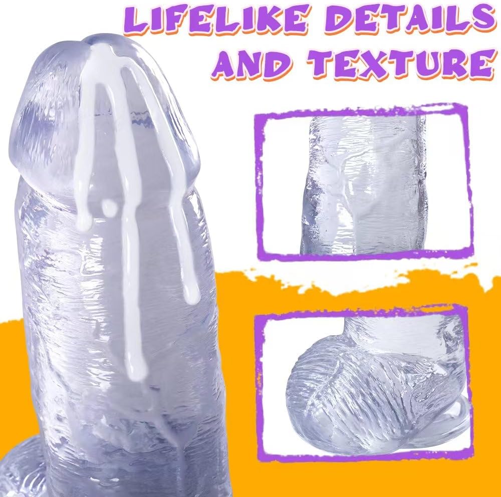 CelesteVine Dildo Grueso de 7,1 cm de Diámetro