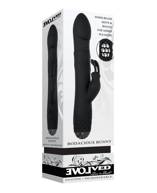 Lapin Rotatif Bodacious Bunny - Noir
