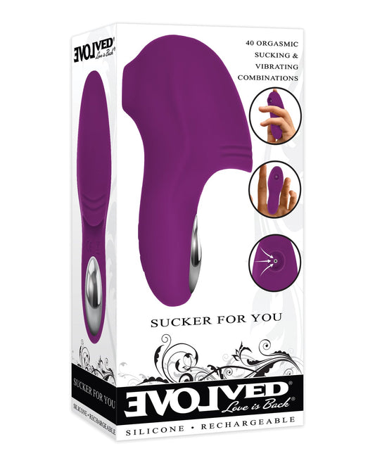 Sucer Pour Toi Vibromasseur Digital - Violet