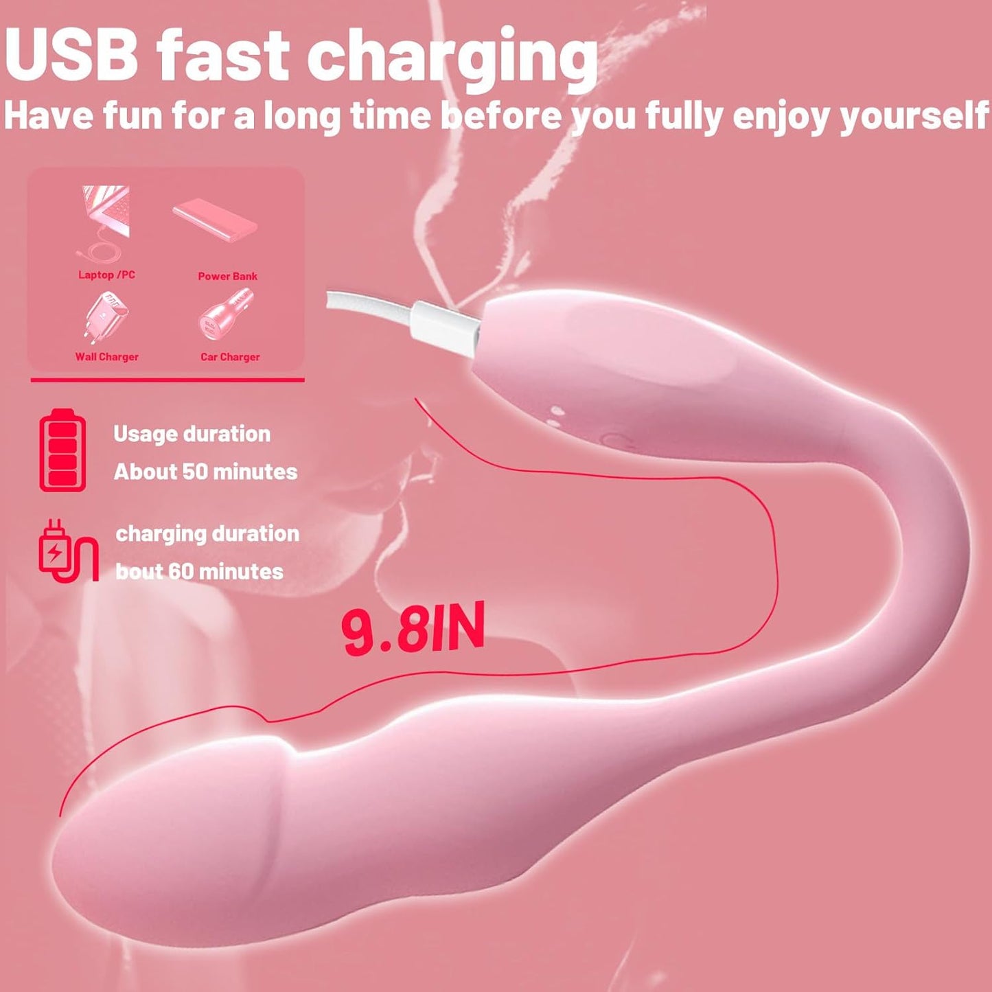 Vibrador inflable StellarRush de control remoto
