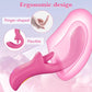 GildedAura Clitoral Licking Dildo Vibrator
