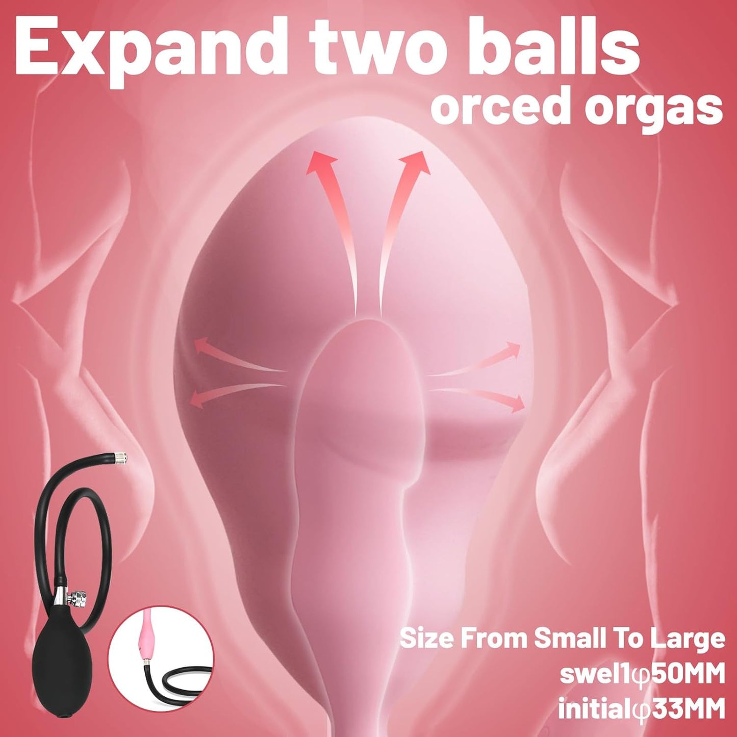 Vibrador inflable StellarRush de control remoto