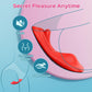 Vibrador AuraVibe con Control Remoto para Bragas y Lengüeta
