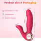 DualMotion 2-in-1 Thrusting & Vibrating G-Spot Clitoral Vibrator | Waterproof & Quiet
