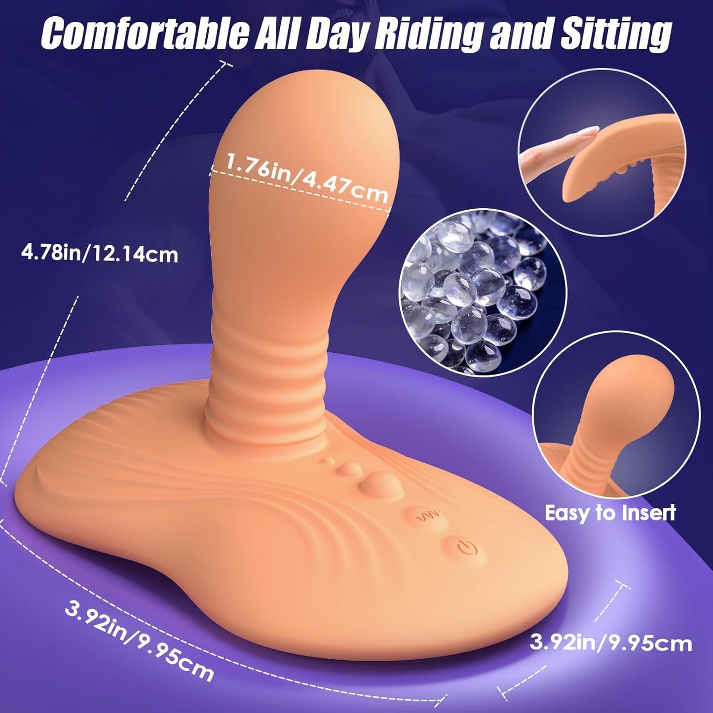 Masajeador de Próstata SpirionX Vibrador Giratorio para Montar