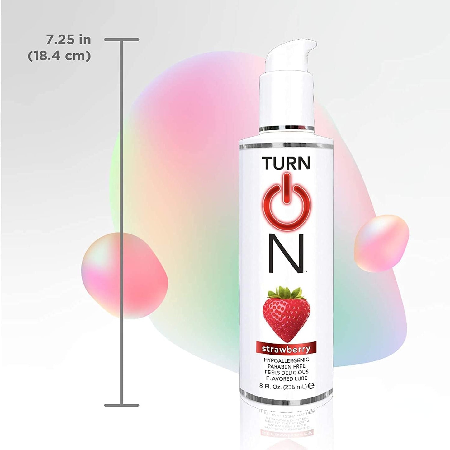 Lubricante sexual comestible de fresa