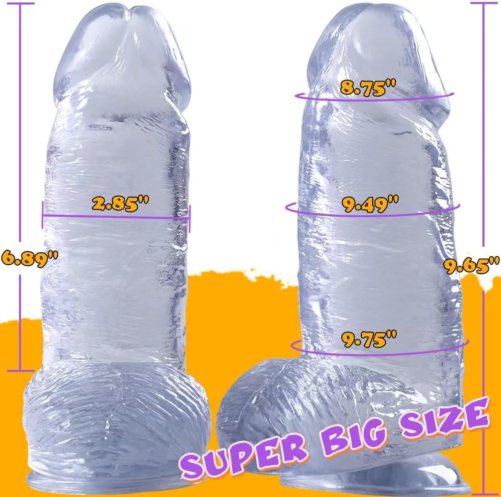 CelesteVine Dildo Grueso de 7,1 cm de Diámetro