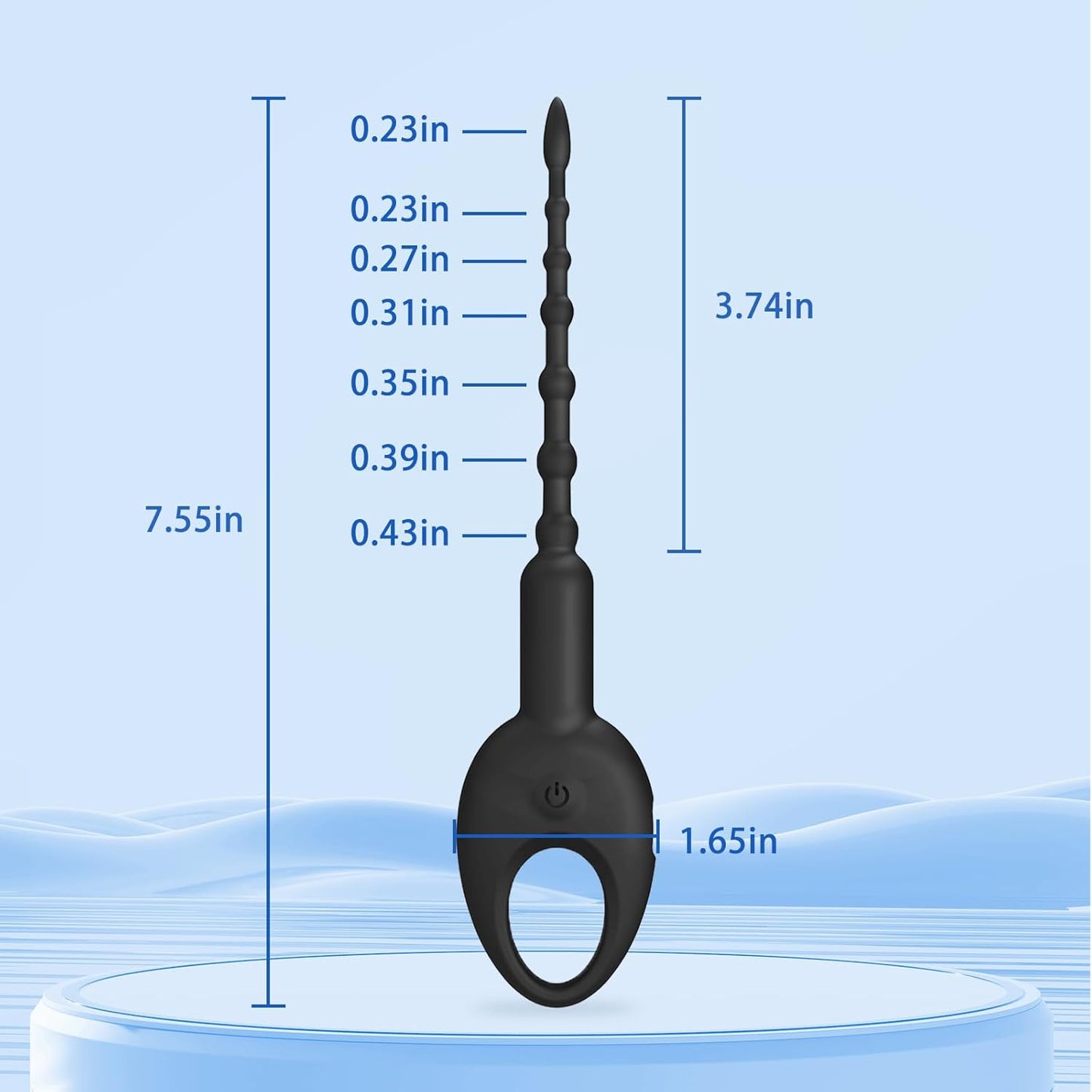 TitanCrave Tapón Vibrador para el Pene