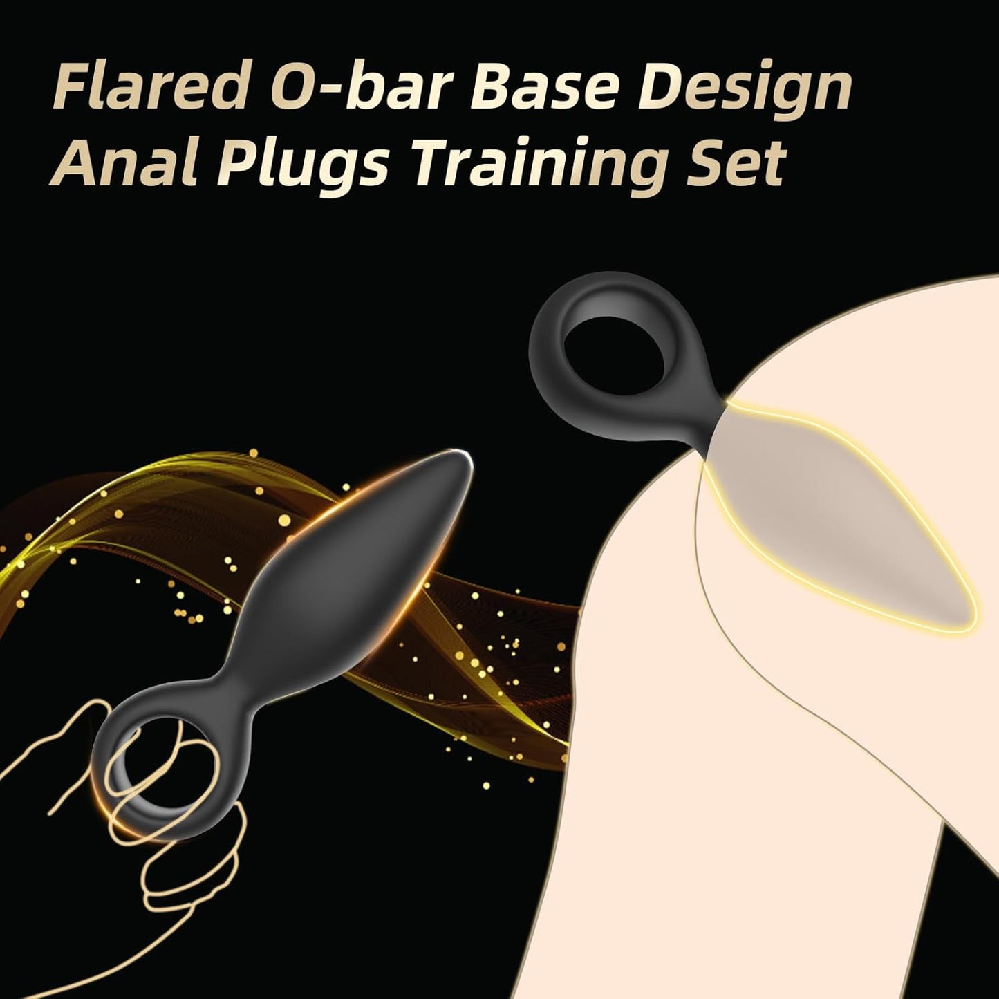 Kit de entrenamiento de dilatadores anales VelvetSnare