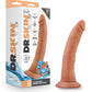 Glide 7.5" Self Lubricating Dildo - Mocha