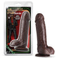 Coverboy Movie Star Godemichet de 20 cm - Chocolat