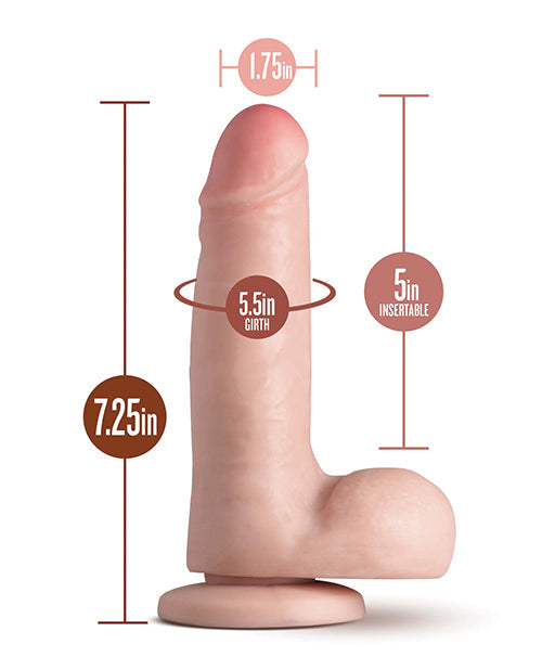 Dildo de 7.25" de Coverboy K Pop Star - Vainilla