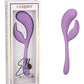 Elle Liquid Silicone Dual Flicker - Violet