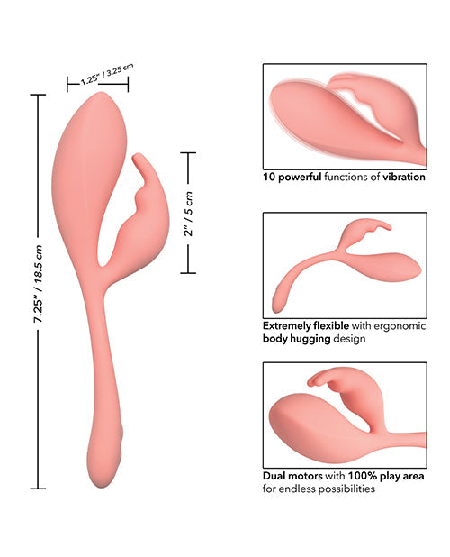 Elle conejito de silicona líquida - Rosa