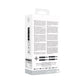 Menottes noires et blanches velcro pour mains et chevilles - Noir
