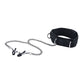 Black & White Velcro Collar & Nipple Clamps