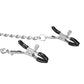 Black & White Velcro Collar & Nipple Clamps