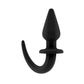 Ouch Puppy Play - Plug anal con cola, negro
