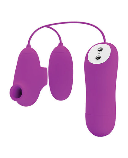 Balas de succión y vibración - Fucsia
