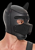 Shots Ouch Puppy Play Puppy Hood - Black