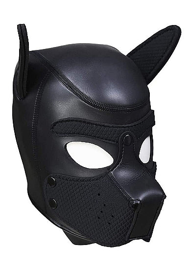 Shots Ouch Puppy Play Puppy Hood - Black