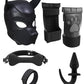 Shots Ouch Puppy Play Complete Kit - L/XL Black